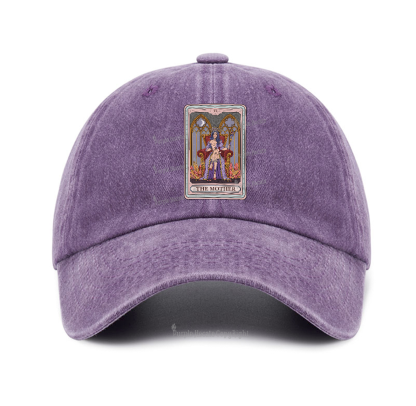 Purplehecate The Mother Tarot Card Baseball Cap