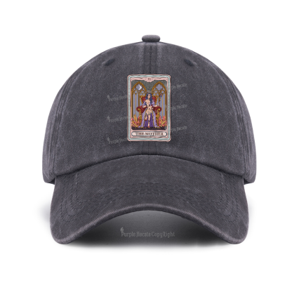 Purplehecate The Mother Tarot Card Baseball Cap