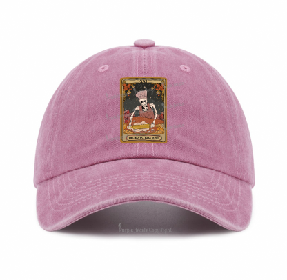 Purplehecate The Mental Bake Down Tarot Baseball Cap