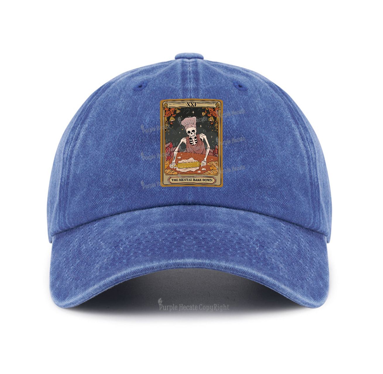 Purplehecate The Mental Bake Down Tarot Baseball Cap