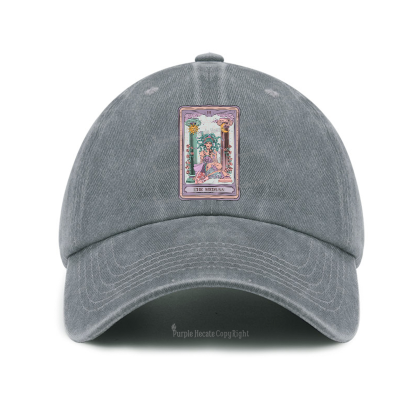 Purplehecate The Fashionable Medusa Tarot Card Baseball Cap
