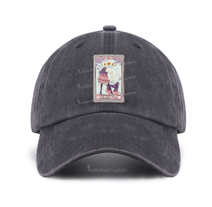 Purplehecate The Fashionable Dog Mom Tarot Card Baseball Cap