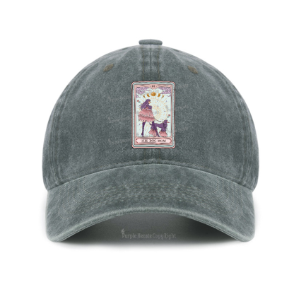 Purplehecate The Fashionable Dog Mom Tarot Card Baseball Cap