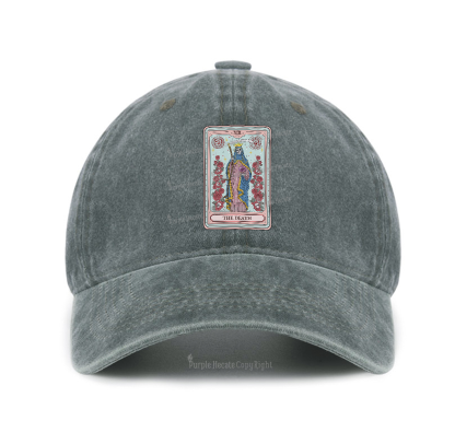 Purplehecate The Death Tarot Baseball Cap