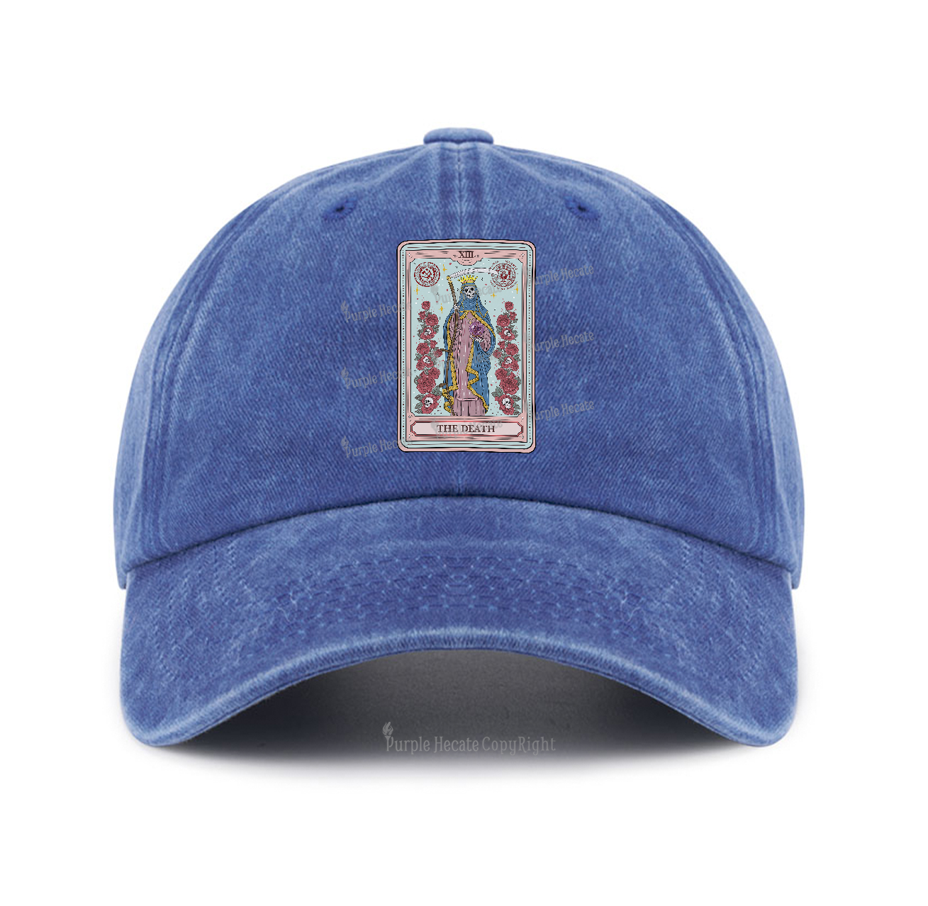 Purplehecate The Death Tarot Baseball Cap