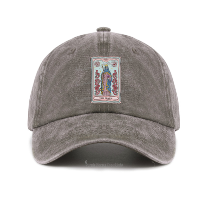 Purplehecate The Death Tarot Baseball Cap
