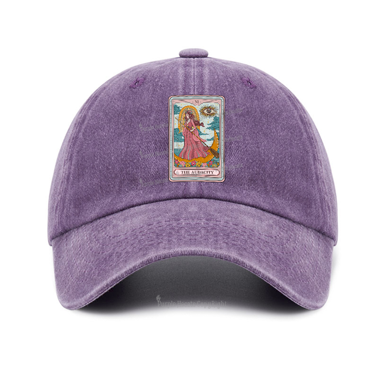Purplehecate The Audacity Goddess Tarot Baseball Cap