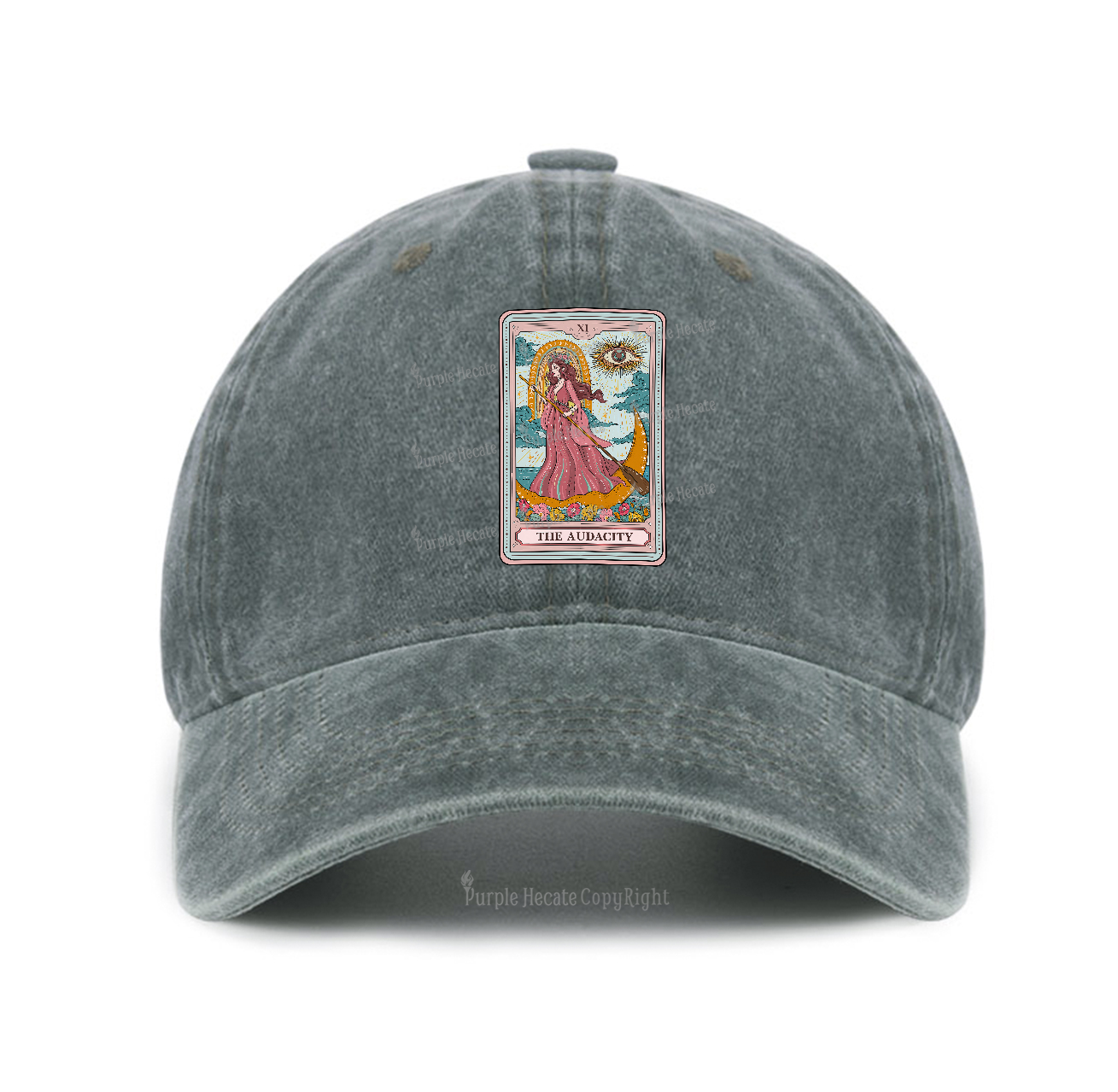 Purplehecate The Audacity Goddess Tarot Baseball Cap