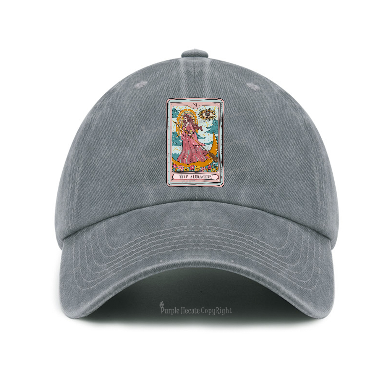 Purplehecate The Audacity Goddess Tarot Baseball Cap