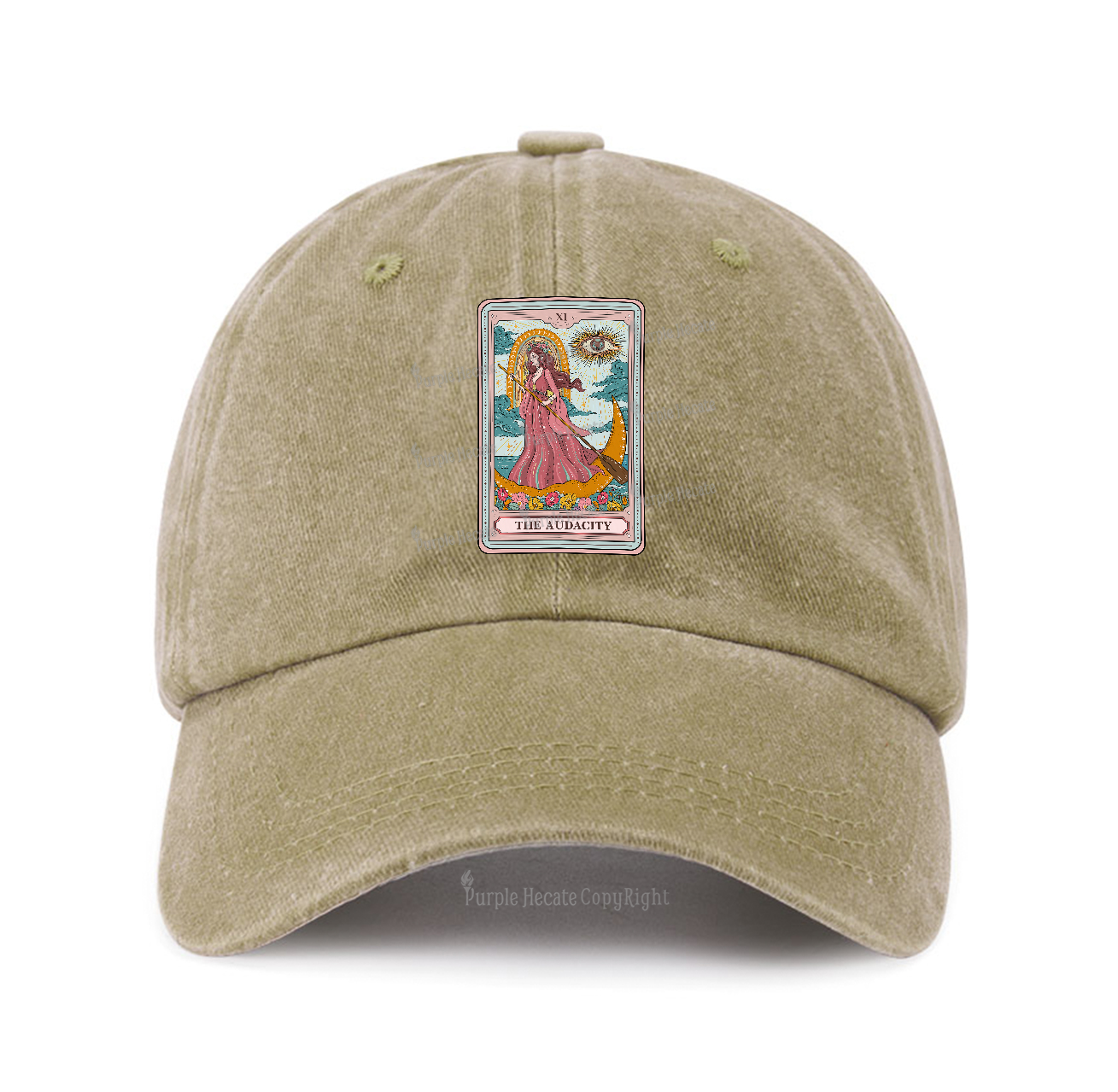 Purplehecate The Audacity Goddess Tarot Baseball Cap
