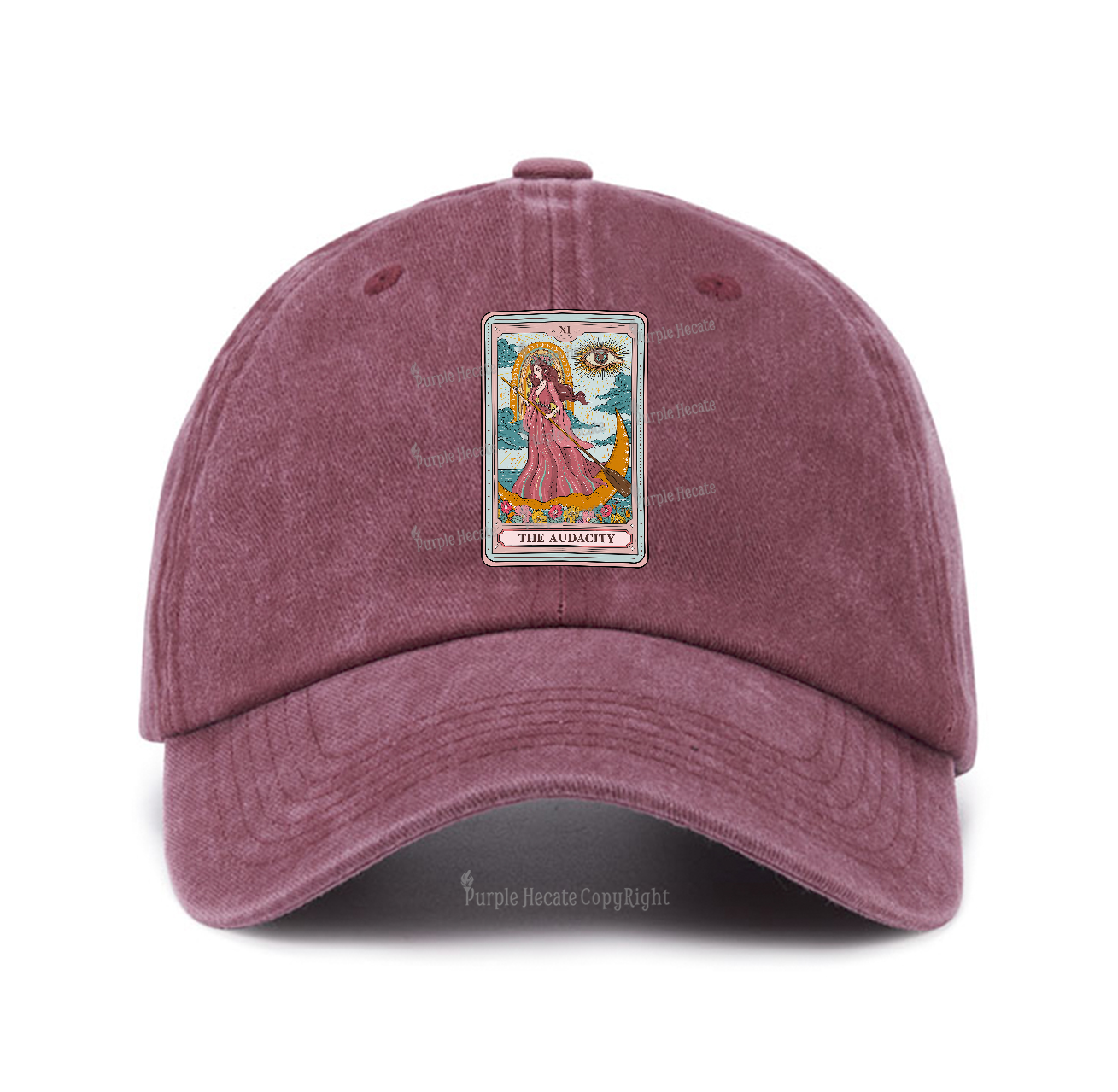 Purplehecate The Audacity Goddess Tarot Baseball Cap