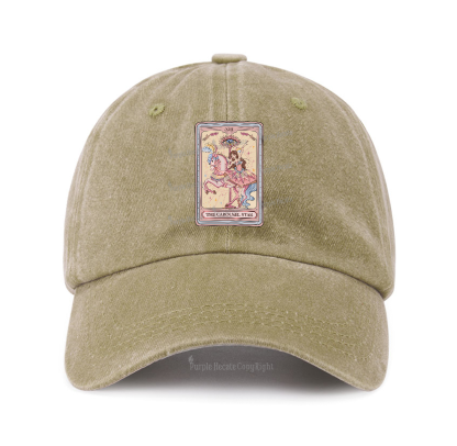 Purplehecate The Carousel Star Tarot Card Baseball Cap