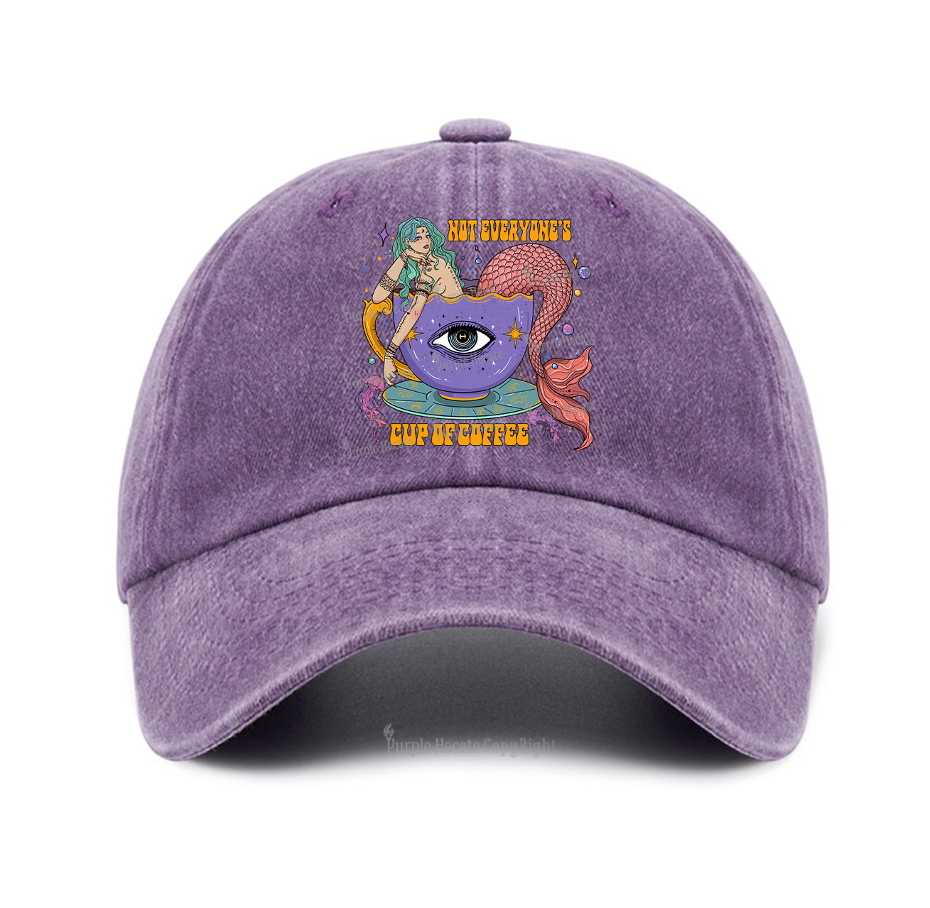Purplehecate Not Everyone's Cup Of Coffee Baseball Cap