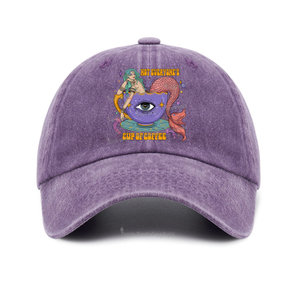 Purplehecate Not Everyone's Cup Of Coffee Baseball Cap