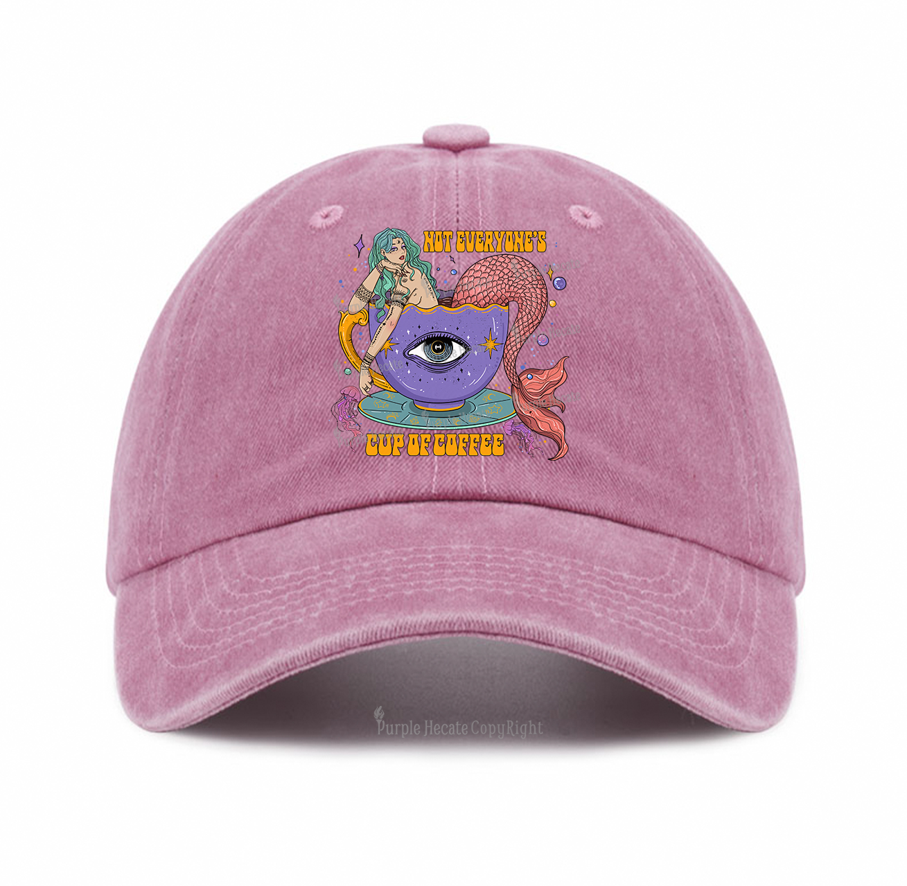 Purplehecate Not Everyone's Cup Of Coffee Baseball Cap
