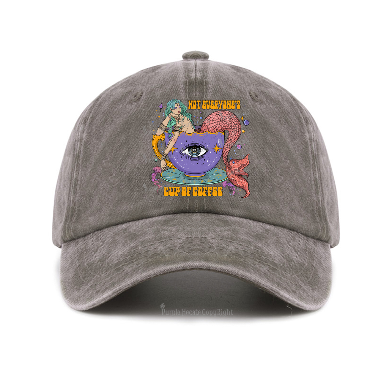 Purplehecate Not Everyone's Cup Of Coffee Baseball Cap