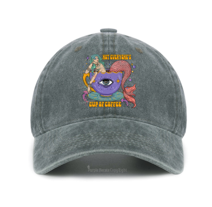 Purplehecate Not Everyone's Cup Of Coffee Baseball Cap
