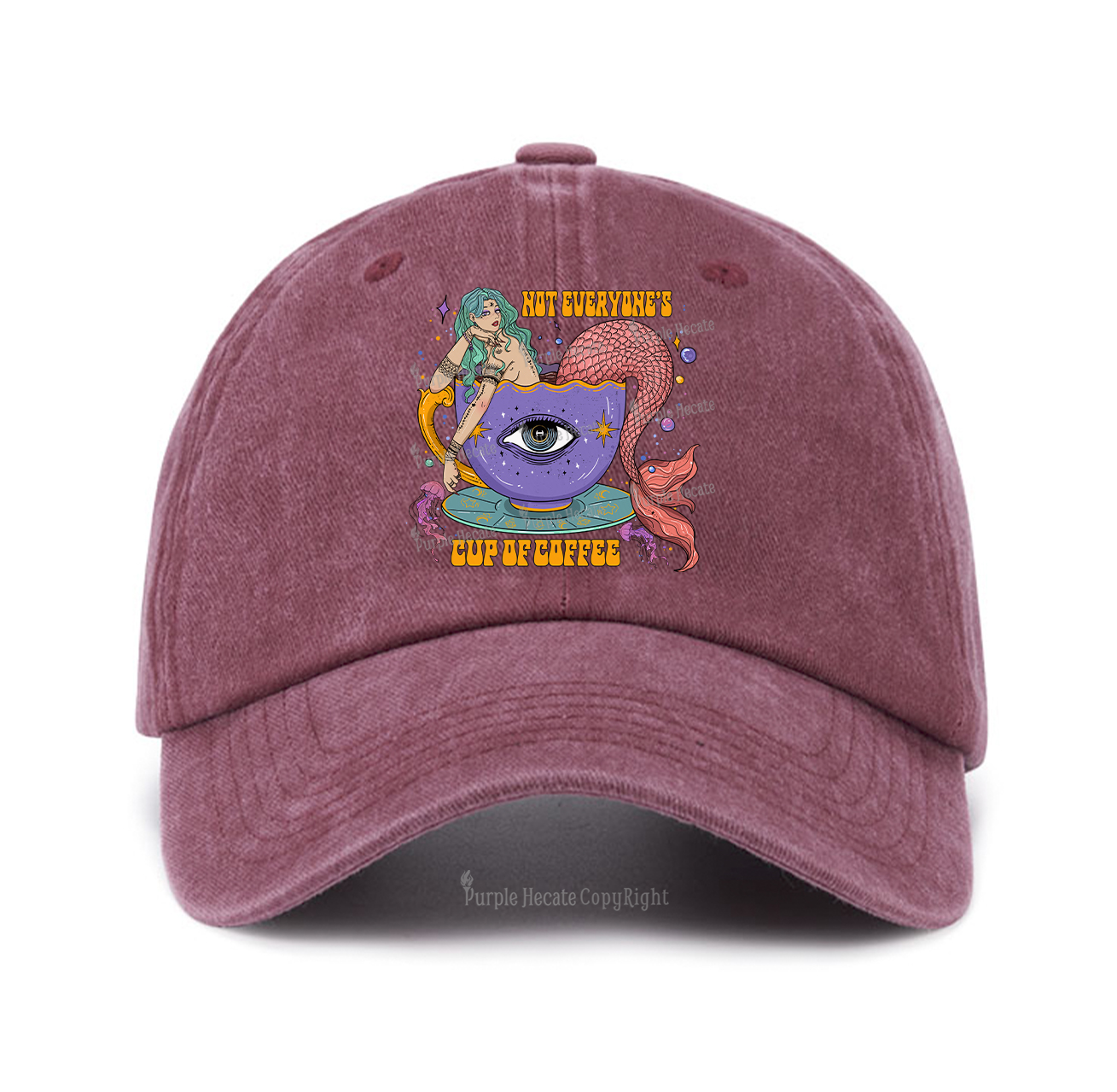 Purplehecate Not Everyone's Cup Of Coffee Baseball Cap