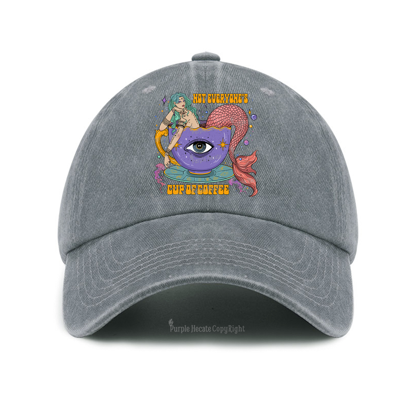 Purplehecate Not Everyone's Cup Of Coffee Baseball Cap