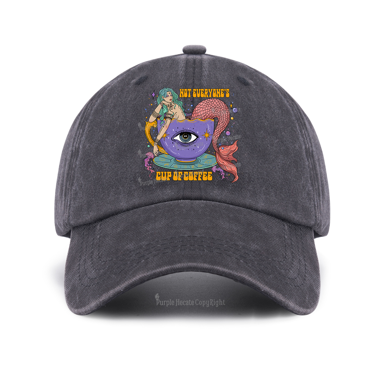 Purplehecate Not Everyone's Cup Of Coffee Baseball Cap