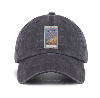 Purplehecate The Death Of Emotion Tarot Baseball Cap