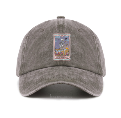 Purplehecate The Death Of Emotion Tarot Baseball Cap