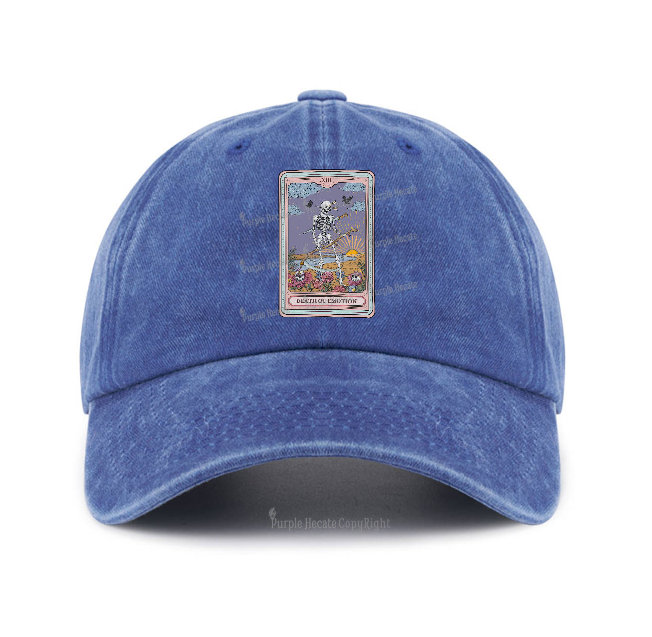 Purplehecate The Death Of Emotion Tarot Baseball Cap