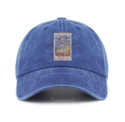 Purplehecate The Death Of Emotion Tarot Baseball Cap