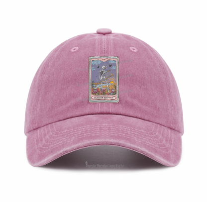 Purplehecate The Death Of Emotion Tarot Baseball Cap