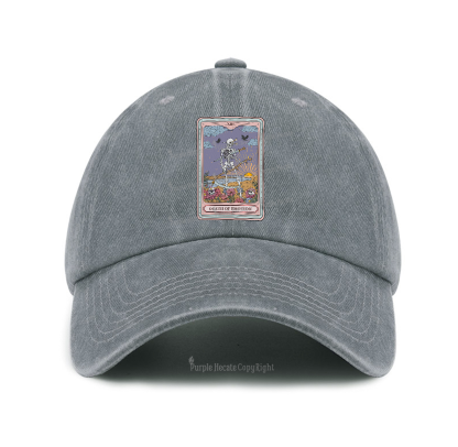 Purplehecate The Death Of Emotion Tarot Baseball Cap