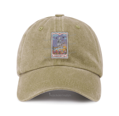 Purplehecate The Death Of Emotion Tarot Baseball Cap