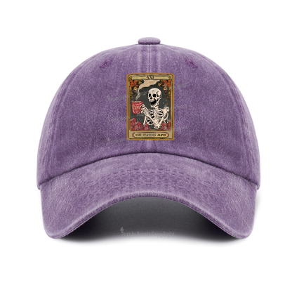 Purplehecate The Staying Alive Tarot Card Baseball Cap