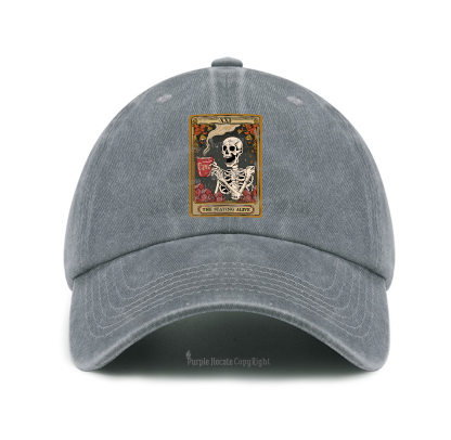 Purplehecate The Staying Alive Tarot Card Baseball Cap