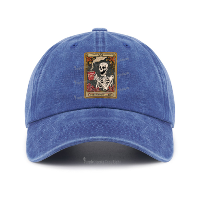 Purplehecate The Staying Alive Tarot Card Baseball Cap
