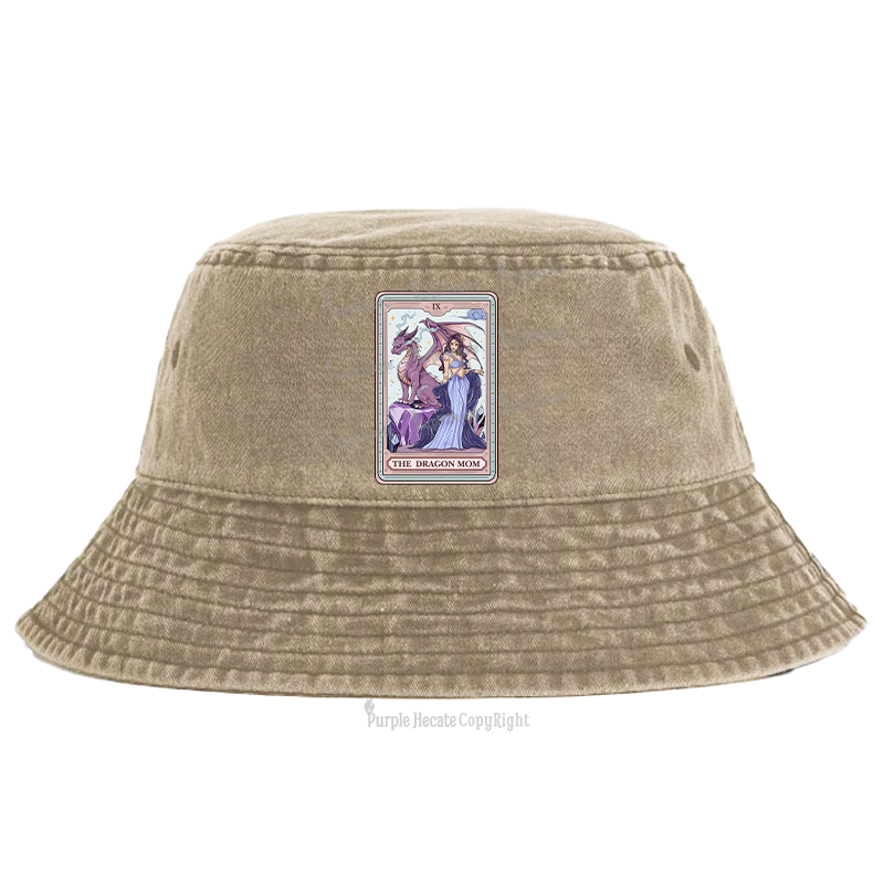 Purplehecate The Dragon Tarot Bucket Hat