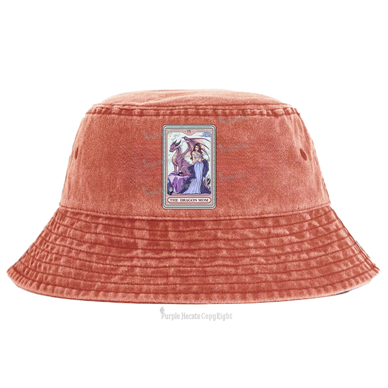 Purplehecate The Dragon Tarot Bucket Hat