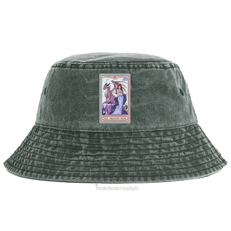 Purplehecate The Dragon Tarot Bucket Hat