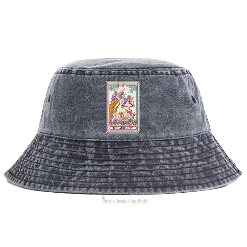 Purplehecate The Audacity Tarot Card Bucket Hat