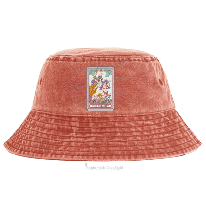 Purplehecate The Audacity Tarot Card Bucket Hat