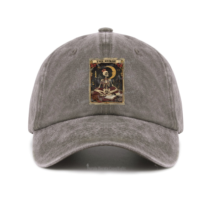 Purplehecate The Nurse Tarot Card Baseball Cap
