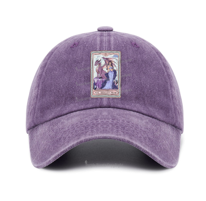 Purplehecate The Dragon Tarot Baseball Cap