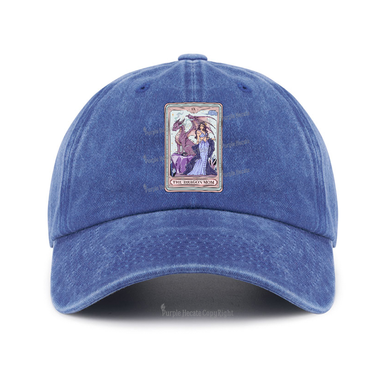 Purplehecate The Dragon Tarot Baseball Cap