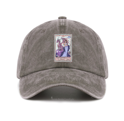 Purplehecate The Dragon Tarot Baseball Cap