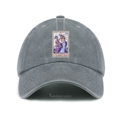 Purplehecate The Dragon Tarot Baseball Cap