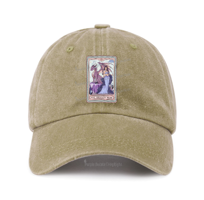 Purplehecate The Dragon Tarot Baseball Cap
