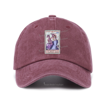 Purplehecate The Dragon Tarot Baseball Cap