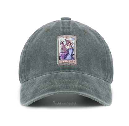 Purplehecate The Dragon Tarot Baseball Cap