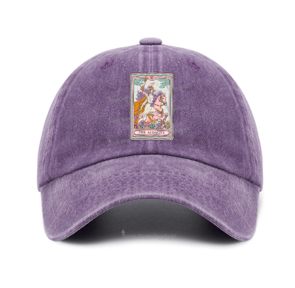 Purplehecate The Audacity Tarot Card Baseball Cap