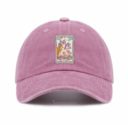 Purplehecate The Audacity Tarot Card Baseball Cap