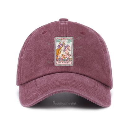 Purplehecate The Audacity Tarot Card Baseball Cap